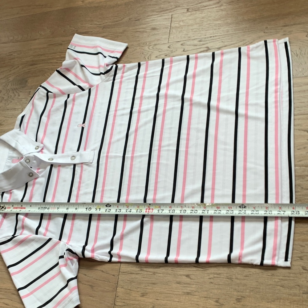 NWT Izod PerformX Breast Cancer Awareness Polo Size Medium - Picture 8 of 11
